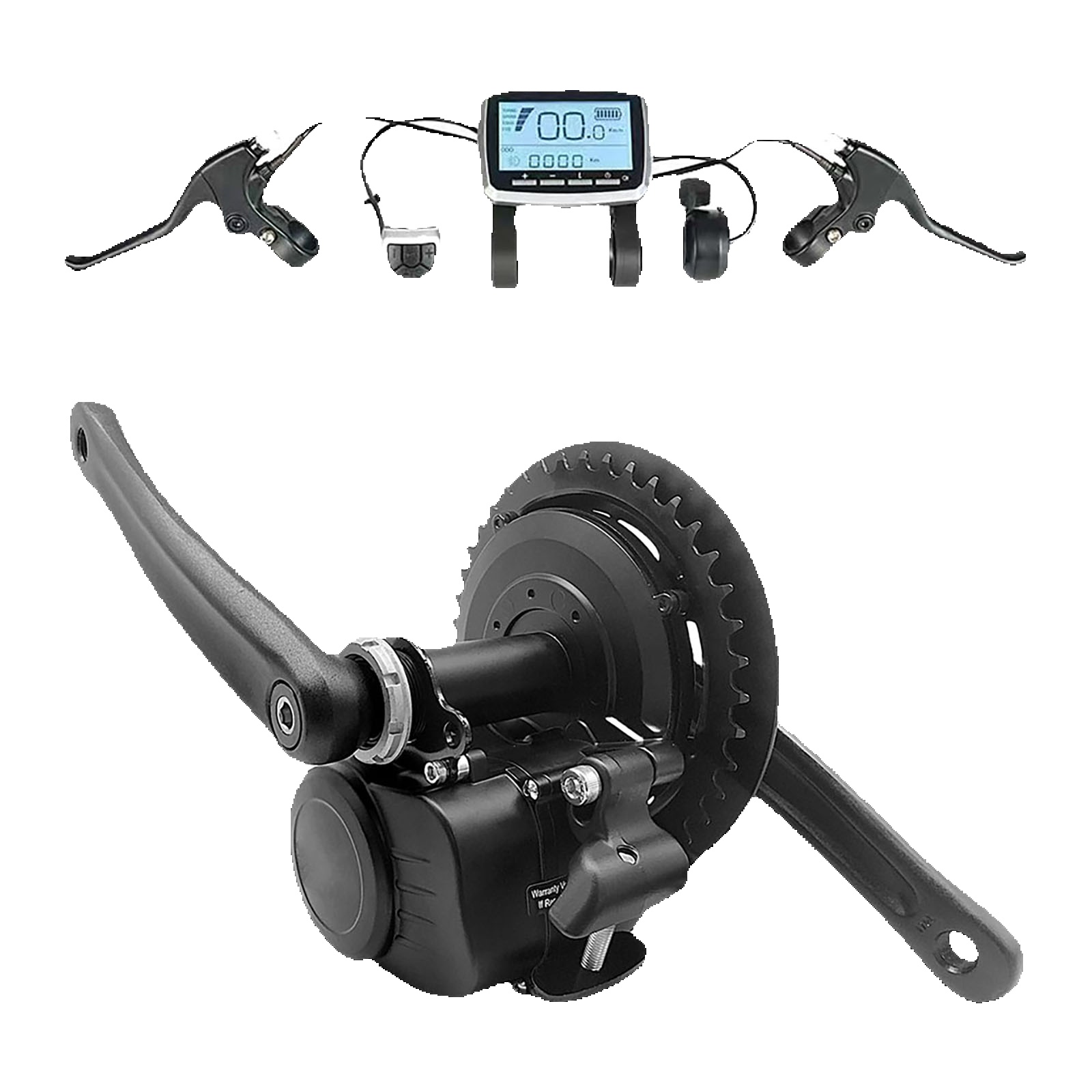 新バージョン Tongsheng 48V 500 ワット電動 - Torque Sensor Mid Drive Motor Kit のレビューと価格